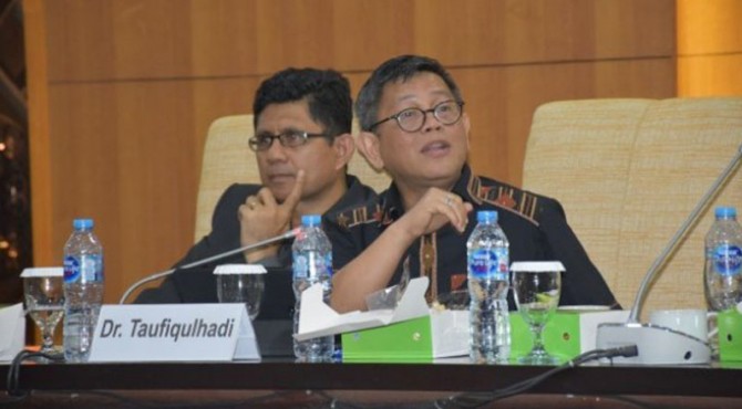 Anggota Komisi III DPR, Taufiqulhadi.