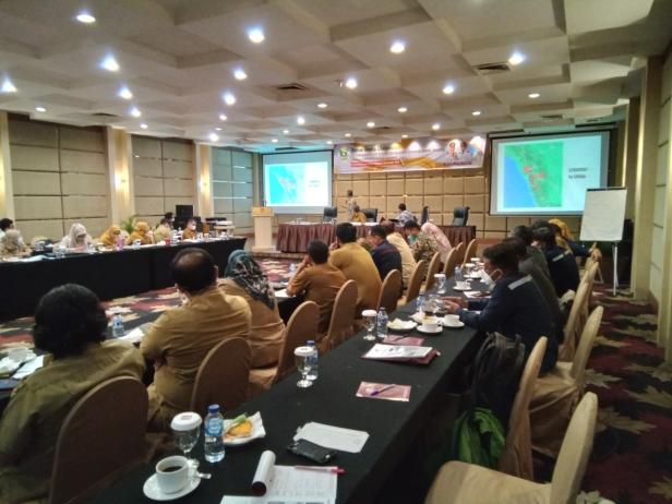 Forum Grup Discussion (FGD) tentang penyampaian draft dossier penyusunan Geopark Ranah Minang menuju Unesco Global Geopark.
