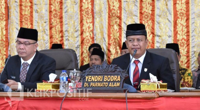 Ketua DPRD Payakumbuh periode 2019-2024.