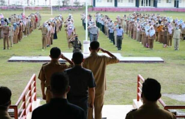 Apel perdana Bupati dan Wabup Pessel baru