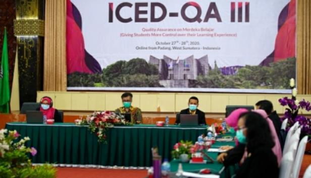 International Conference on Educational Development and Quality Assurance (ICED-QA) yang ketiga 27 sampai 28 Oktober 2020