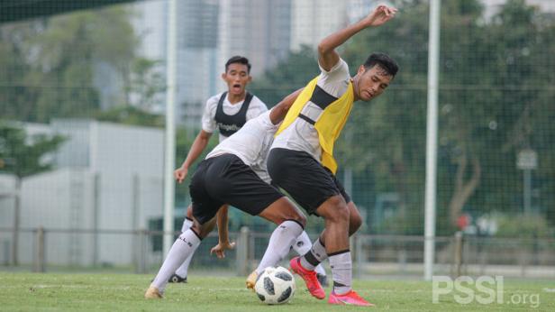 Latihan Timnas Indonesia