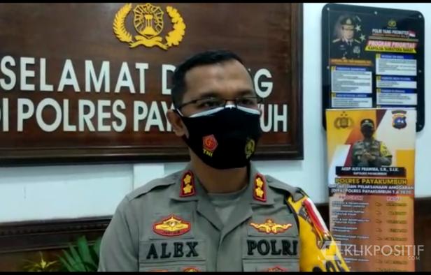 Polres Kota Payakumbuh, AKBP. Alex Prawira.