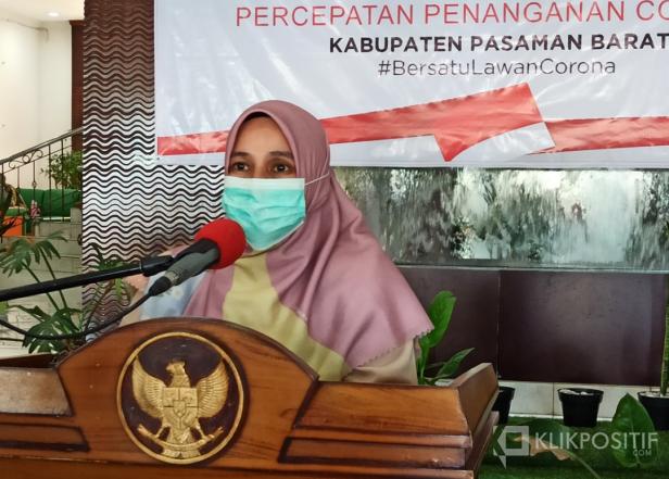 Juru Bicara Gugus Tugas Percepatan Penanganan Penyebaran COVID-19, dr Gina Alecia