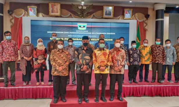 Majelis Pertimbangan Kelitbangan Provinsi Sumatera Barat Tahun 2021 - 2025