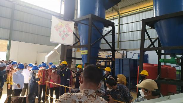 Peresmian Incenerator Limbah medis Air Dingin