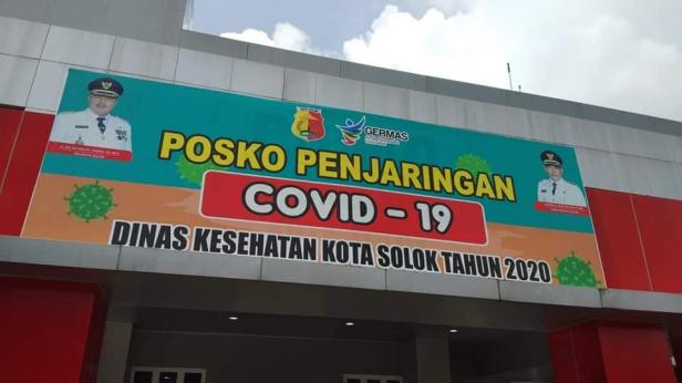 Posko penjaringan COVID-19 Pemko Solok