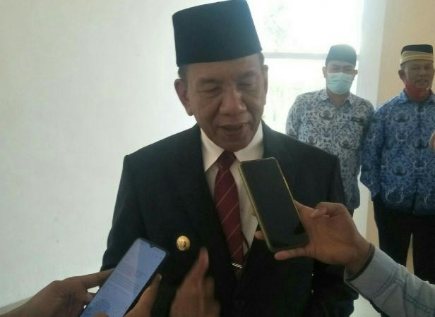 Bupati Pessel, Rusma Yul Anwar usai melantik pejabat eselon II, III dan IV