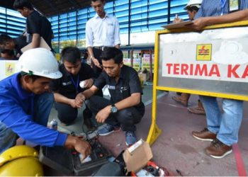 PT PLN (Persero) Wilayah Sumatera Barat melakukan gelar peralatan kerja vendor pada Selasa (10/01).