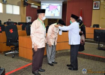 Universitas Negeri Padang (UNP) menggelar pembukaan Musabaqah Tilawatil Quran Mahasiswa (MTQ-M) tahun 2021 tingkat UNP, Senin, 24 Mei 2021