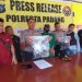 Polisi menggelar press release