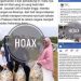 Berita hoaks yang menyebar di Facebook