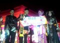 Uda-Uni Duta Wisata Pessel 2017 yang terpilih pada malam penutupan Festival Langkisau