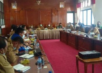 Rapat persiapan peresmian