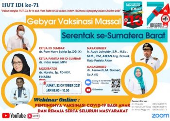 Gebyar Vaksinasi Massal se-Sumbar