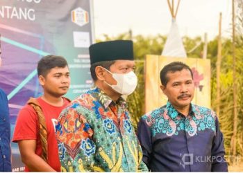 Anggota DPRD Pasaman Barat, H Erianto di acara Festival Simpang Tigo Badantang