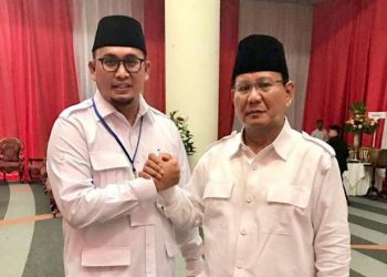 Andre Rosiade bersama Prabowo Subianto