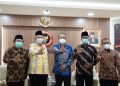 Dewan Pimpinan Pusat Lembaga Dakwah Islam Indonesia (DPP LDII) mengadakan audiensi dengan Badan Nasional Penanggulangan Teroris (BNPT) di Kantor BNPT, Gedung BUMN, Jakarta, pada Rabu (26/1)