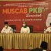 Musyawarah cabang (Muscab) serentak secara virtual yang diikuti oleh 15 DPC PKB  se- Sumatra Barat, di Hotel Axana, Padang, Rabu (27/10).