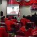 Ketua Bidang Keagamaan dan Kepercayaan Kepada Tuhan Yang Maha Esa DPP PDIP, Prof Hamka Haq saat menyampaikan pidato nya secara virtual