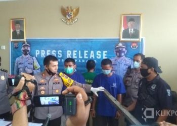 Kapolresta Padang AKBP Imran Amir Saat Jumpa Pers Kasus Pembunuhan