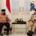Gubernur Sumbar Mahyeldi Ansharullah saat berkunjung kantor Gubernur DKI Jakarta Anis Baswedan