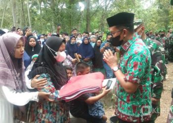 Gugur di Papua, Wawako Erwin Yunaz Lepas Jenazah Prajurit Batalyon 131/BS