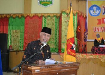 Gubernur Sumatra Barat, Mahyeldi Ansyarullah menyatakan dukungannya untuk menjadikan UMMY Solok sebagai PTN