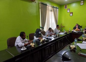 Hearing Komisi I DPRD Pessel bersama OPD mitra kerja