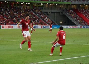 Elkan Bagott ciptakan gol keempat Indonesia