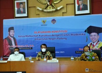 etua Mahkamah Konstitusi RI Dukung Penuh Pendirian Fakultas Hukum di UNP