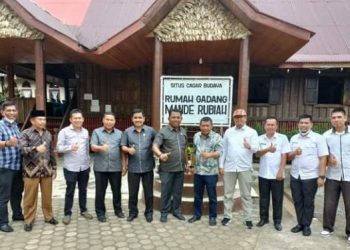 Komisi IV DPRD kunker di Situs Cagar Budaya Rumah Gadang Mande Rubiah, Kecamatan Lunang-Pessel