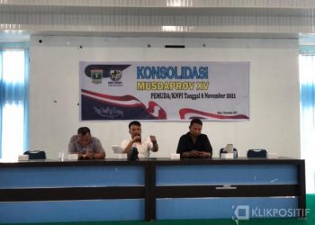 Konsolidasi Musdaprov XV Pemuda/KNPI Sumbar