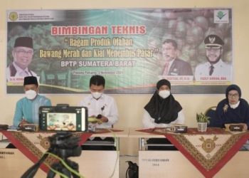 Kepala BPTP Sumbar, Dr. Rustam, SP, M.Si