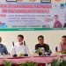 anggota DPRD Sumbar, Khairuddin Simanjuntak dan Donizar Kadisdik Sumbar dalam acara Sosialisasi dan Koordinasi Pengembangan SMK Pusat Keunggulan (PK) tahun 2021di SMKN 1 Pasaman, Kabupaten Pasaman Barat