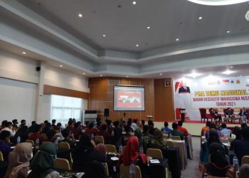 Seminar Nasional Pra Temu BEM Nusantara ke-XIII di Universitas Negeri Gorontalo.