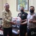 Manajemen Pizza Hut saat mengunjungi Wali Kota Payakumbuh Riza Falepi di Balai Kota Payakumbuh