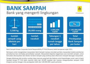 Melihat Program CSR PLN; Bank Sampah Bintang Mangrove