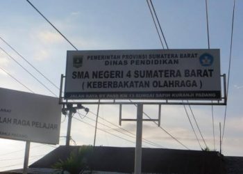 SMAN 4 Sumbar atau Yang lebih dikenal dengan nama Sekolah Keberbakatan Olahraga (SKO) Sumbar