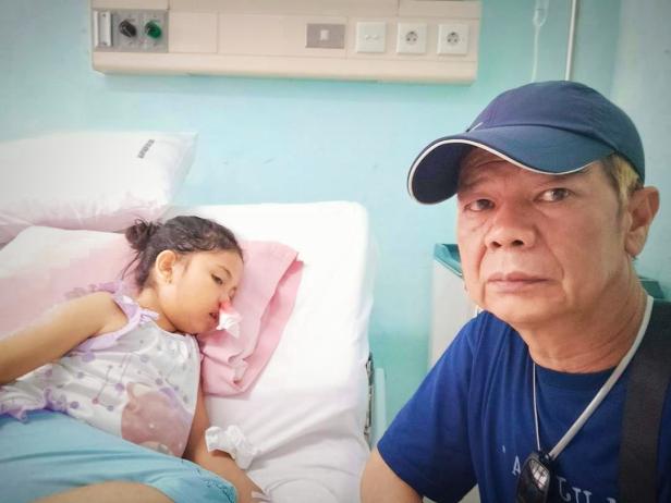 Sindi Rahayu Ningsih saat Menjalani perawatan medis di RSUd Padangpanjang