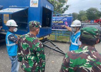 PLN Dukung Gebyar Vaksin Sumdarsin dengan Listrik Andal