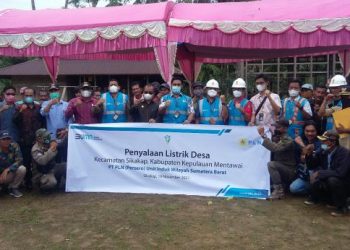 PLN Sumbar Investasikan 3,4 Milyar untuk Lisdes Sikakap dan Pagai Utara Mentawai