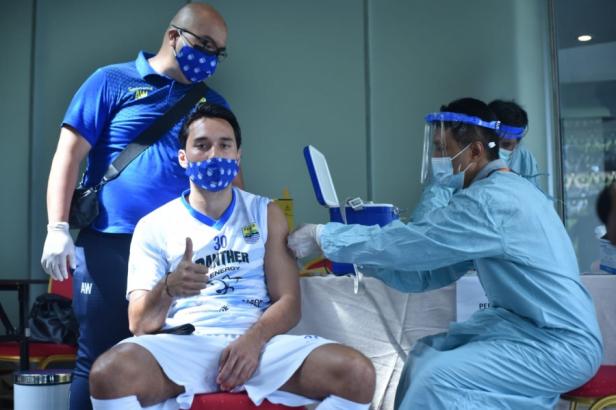 Vaksinasi bagi peserta Piala Menpora 2021