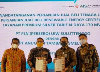 Pakai REC, PLN Pasok Listrik EBT 170 MVA ke Smelter di KEK Palu