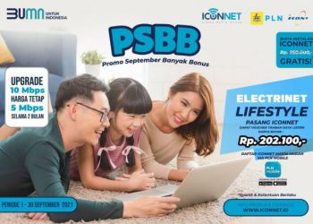 Pasang ICONNET, Nikmati Promo Biaya Tambah Daya Hanya Rp 202.100