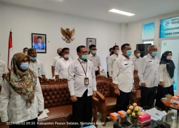 Pencanangan Podes 2021 dibuka Bupati Pessel, di Painan