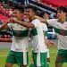 Selebrasi Pemain Timnas Indonesia usai mencetak gol