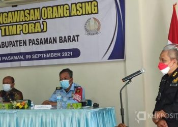 Suasana saat acara Timpora yang dilaksanakan di Aula Hotel Guchi Simpang Empat