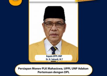 Persiapan Monev PLK Mahasiswa, UPPL UNP Adakan Pertemuan dengan DPL