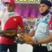 Petugas tunjukkan barang bukti